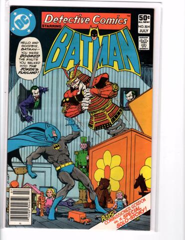Detective Comics 504 The Jokers Rumpus Room Revenge!